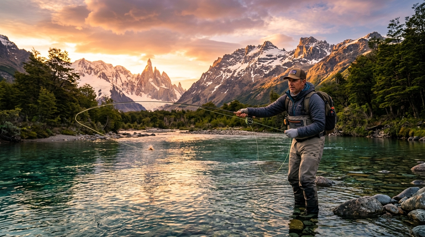 Pesca con mosca en la Patagonia Argentina